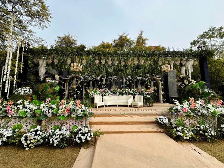 Day Time Walima Ceremony | Western Theme | Reception Decor & Setup | White  Wedding | Open Air Event | Outdoor Wedding | Events Management Company |  Lahore - A2z Events Solutions